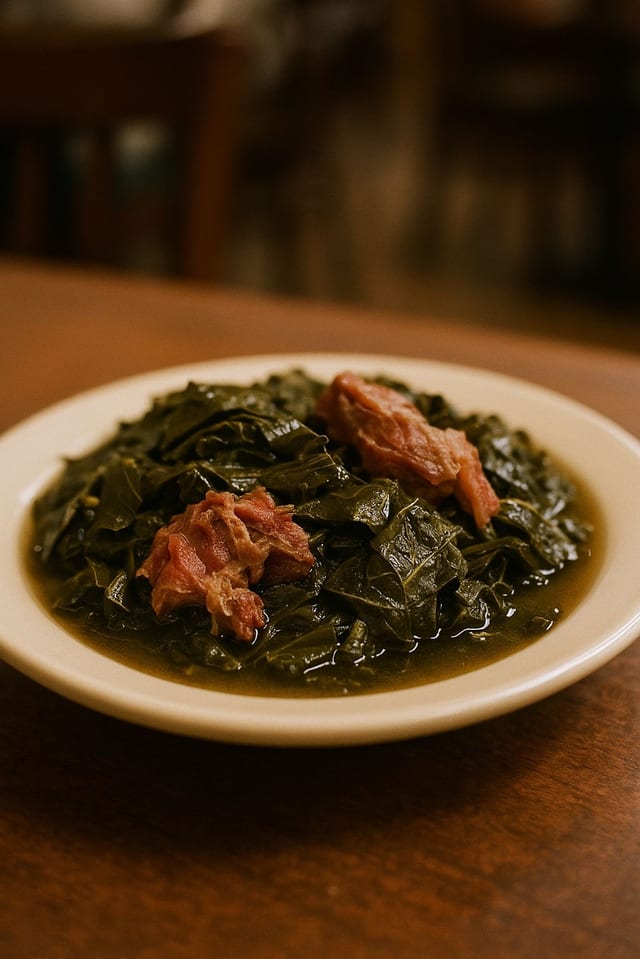 Southern Style Collard Greens.